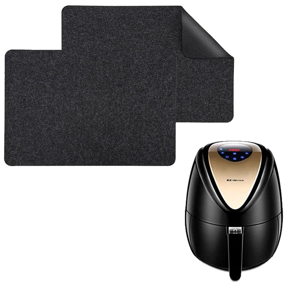 2Pcs Kitchen Heat Resistant Mat Non Slip Moving Pads for Mixer Machine Air Fryer
