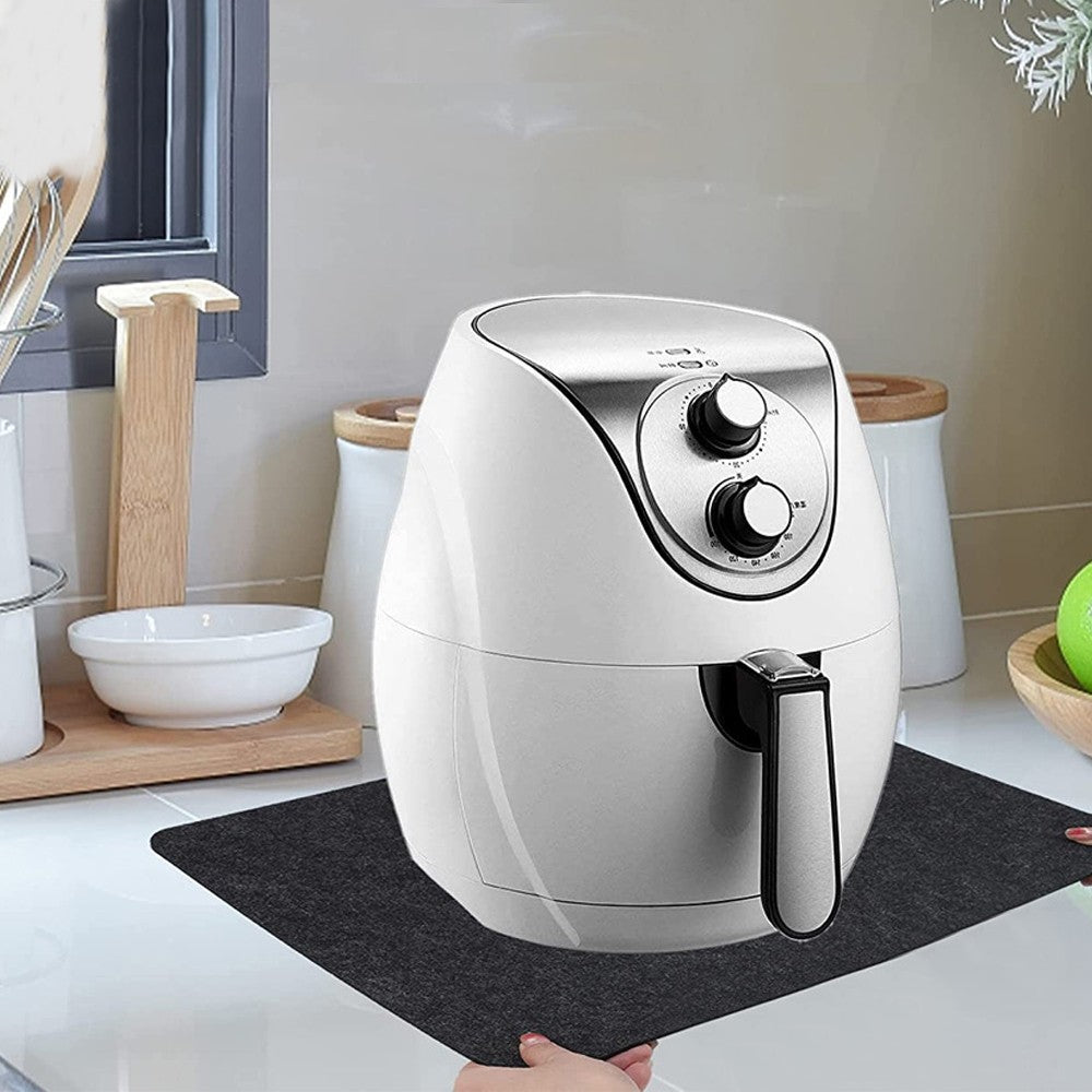 2Pcs Kitchen Heat Resistant Mat Non Slip Moving Pads for Mixer Machine Air Fryer