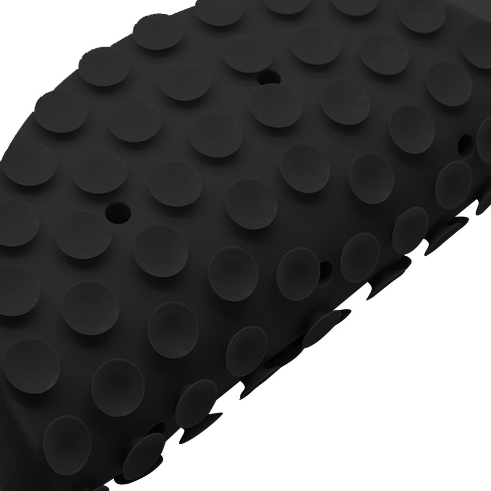 2Pcs Pet Cat Slow Feeder Treat Lick Mat Feeding Mat with Suction Cup Black Green