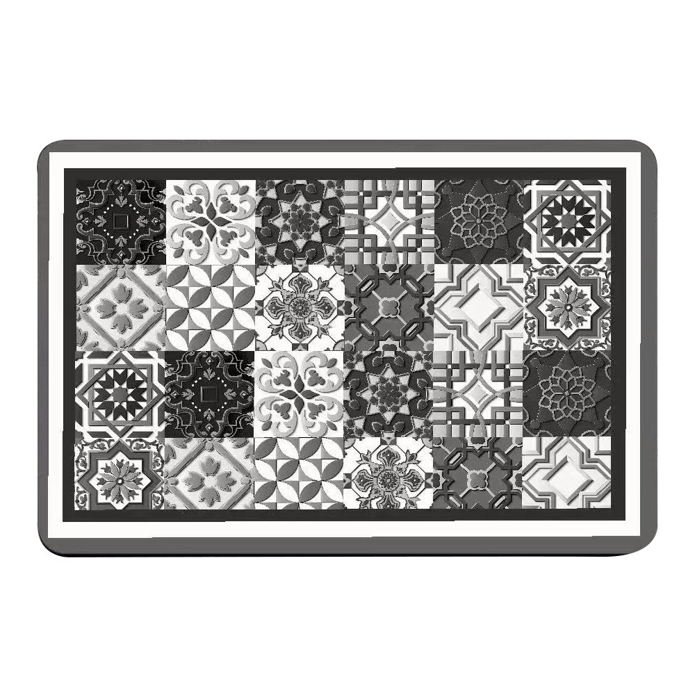 50x80cm Quick Drying Diatom Mud Floor Mat Non Slip Bathroom Floor Mat Grey