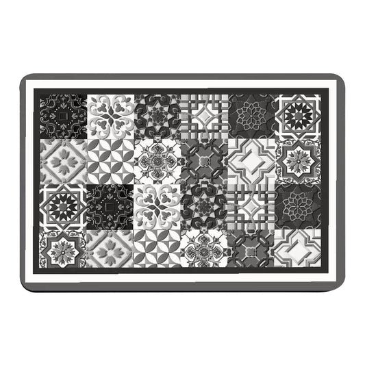 50x80cm Quick Drying Diatom Mud Floor Mat Non Slip Bathroom Floor Mat Grey