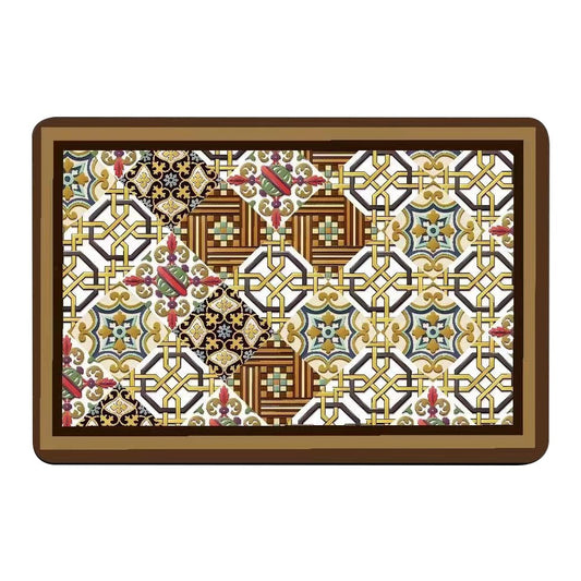 50x80cm Quick Drying Diatom Mud Floor Mat Non Slip Bathroom Floor Mat Brown