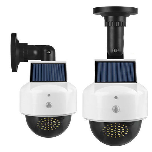 Solar Dummy Fake Surveillance Security CCTV Camera with LED Lights Style 2
