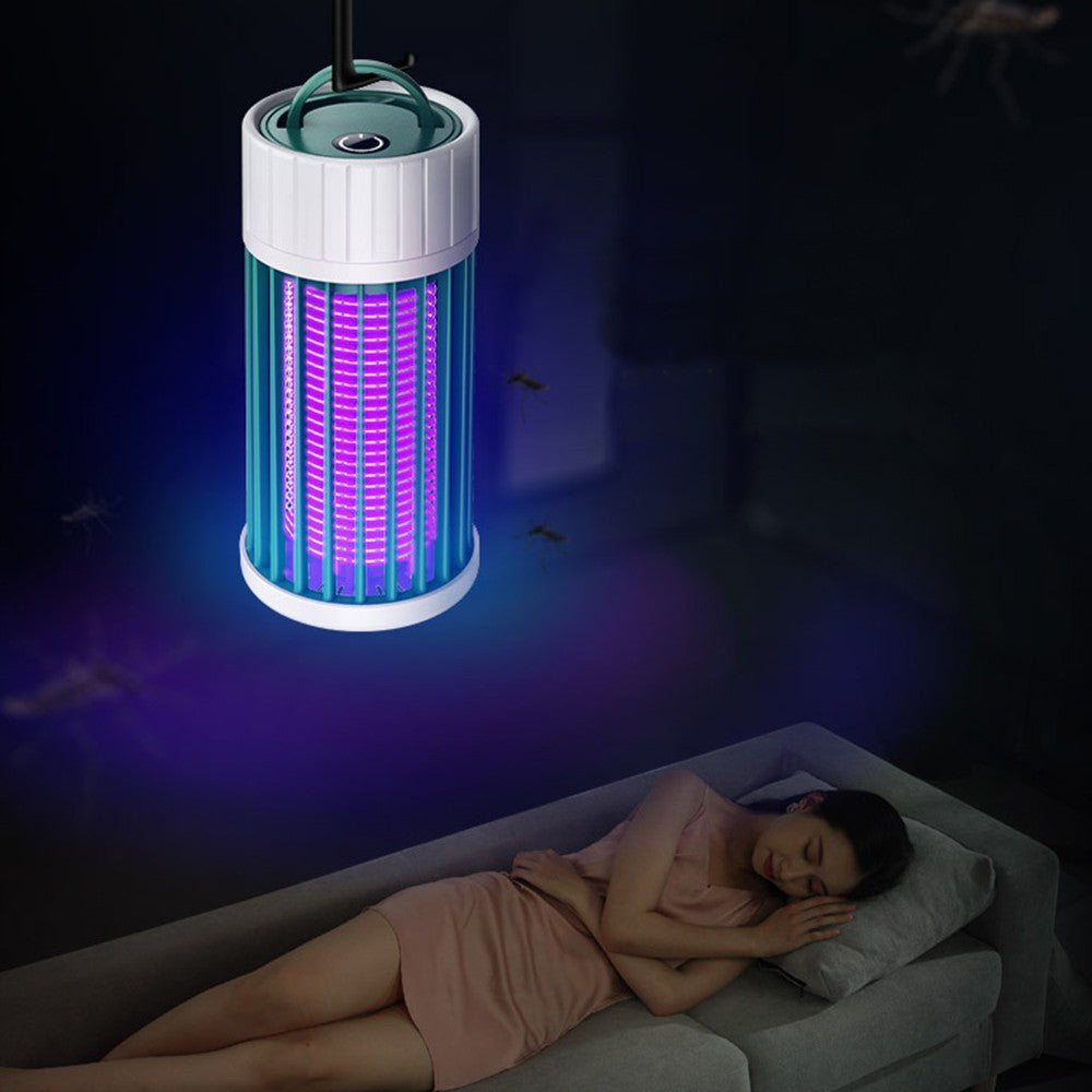 USB Electric Mosquito Killer Lamp Night Light Mosquito Zapper Trap Green