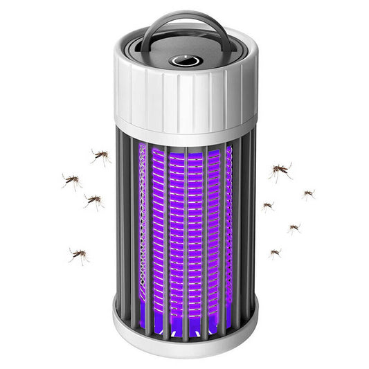 USB Electric Mosquito Killer Lamp Night Light Mosquito Zapper Trap Grey