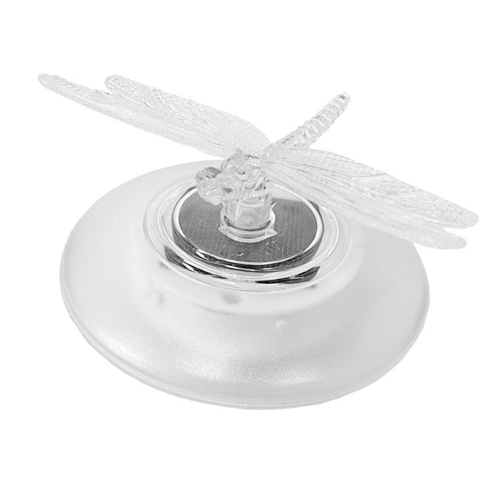1Pc Solar Dragonfly Floating Pool Lights LED Floating Night Lights Decorations