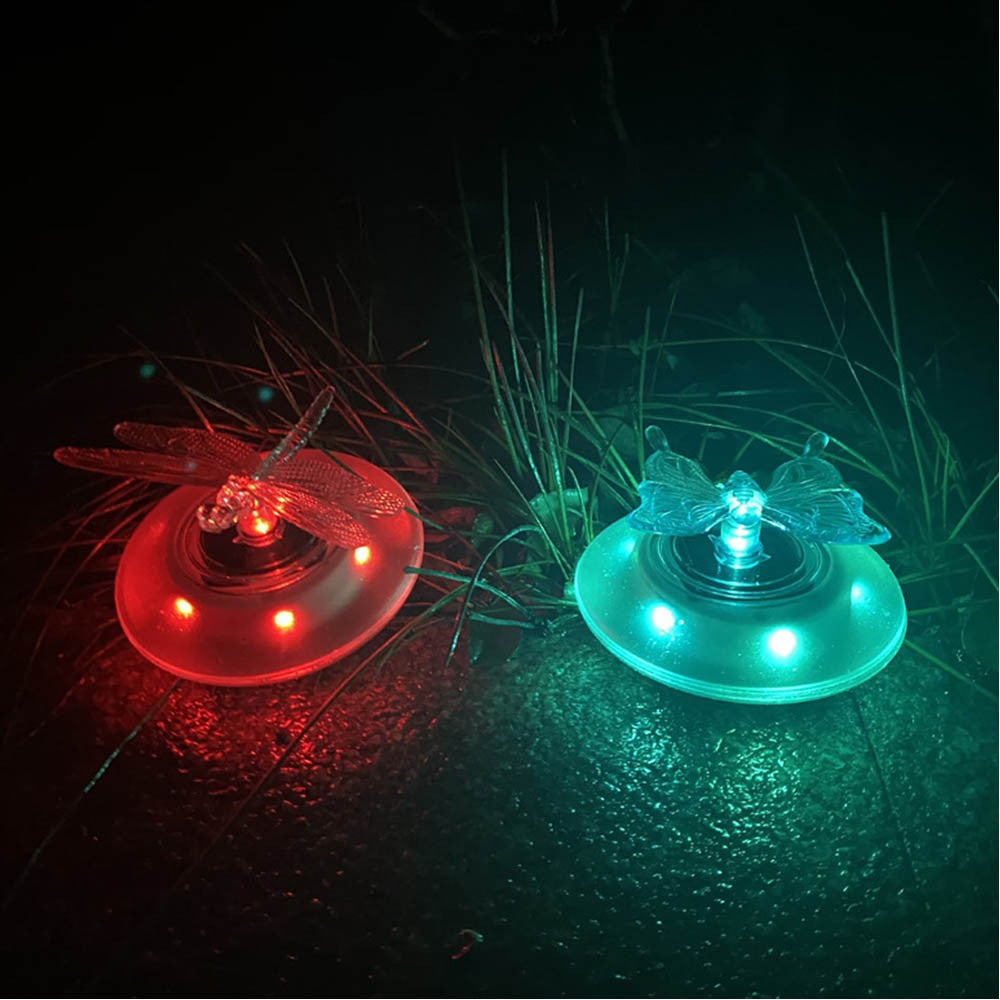 2Pcs Solar Floating Pool Lights LED Floating Night Lights Decorations