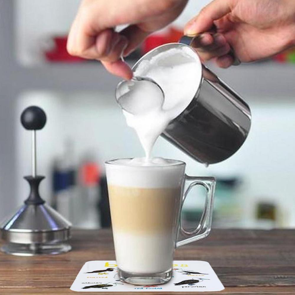 12Pcs Bird Pun Coasters Drink Coasters Non Slip Coffee Cup Mats Mug Pad