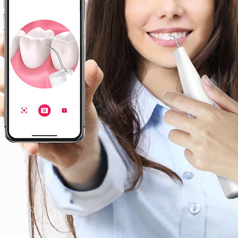 Visual Ultrasonic Electric Teeth Cleaning Tool Kit Dental Calculus Remover Tool