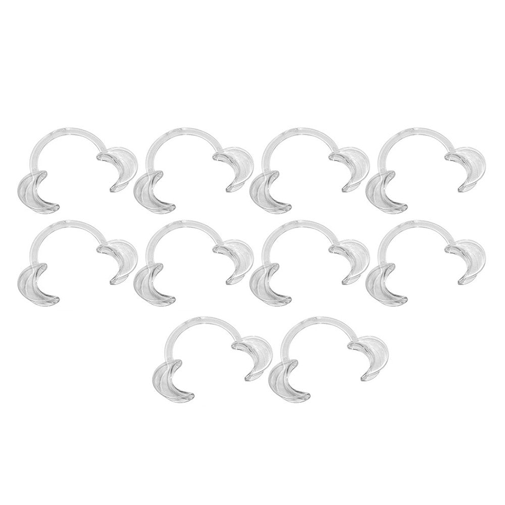 10Pcs C-Shape Disposable Dental Lip Cheek Retractor