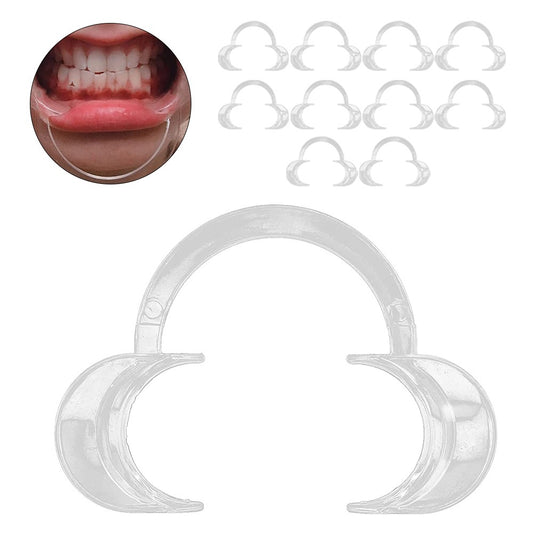 20Pcs C-Shape Disposable Dental Lip Cheek Retractor