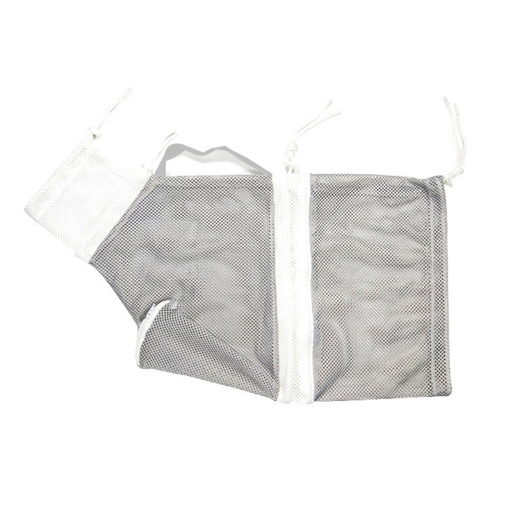 Pet Cat Bathing Bag Mesh Cloth Cat Grooming Bag Cat Supplies Washing Bags Grey