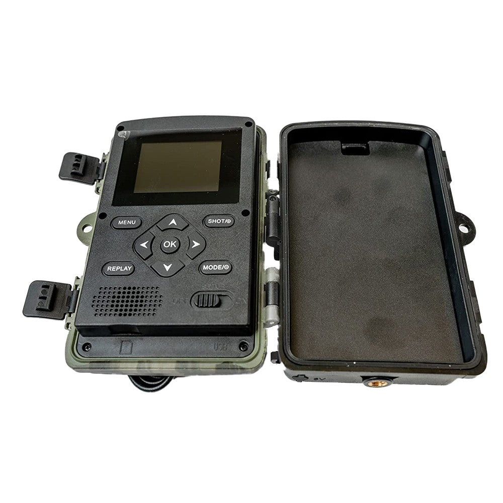 1080P HD Trail Camera Hunting Camera Wildlife Monitoring Camera IR Night Vision Yard Surveillance Camera