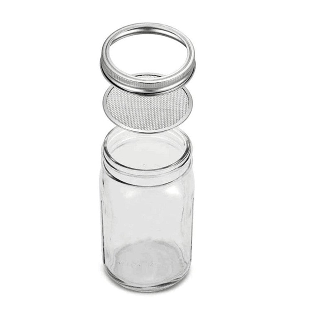 Seed Sprouting Mason Jar Wide Mouth Mason Canning Jar Kit Seed Germination Kit