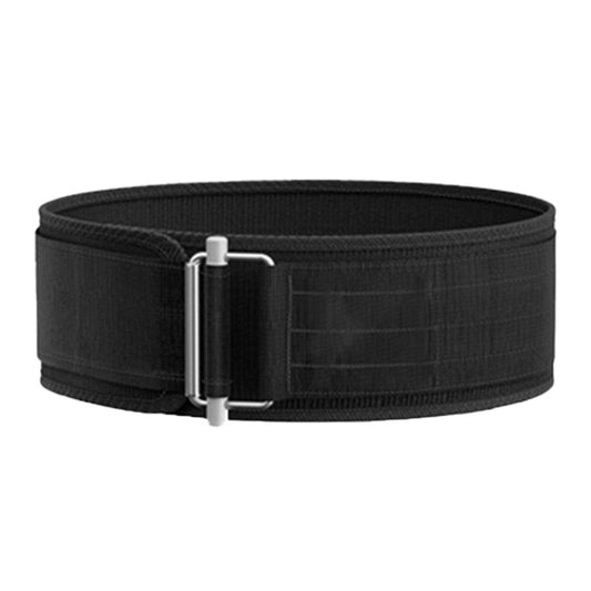 100cm Self Locking Weight Lifting Belt Fitness Support Belt Training Belt Black