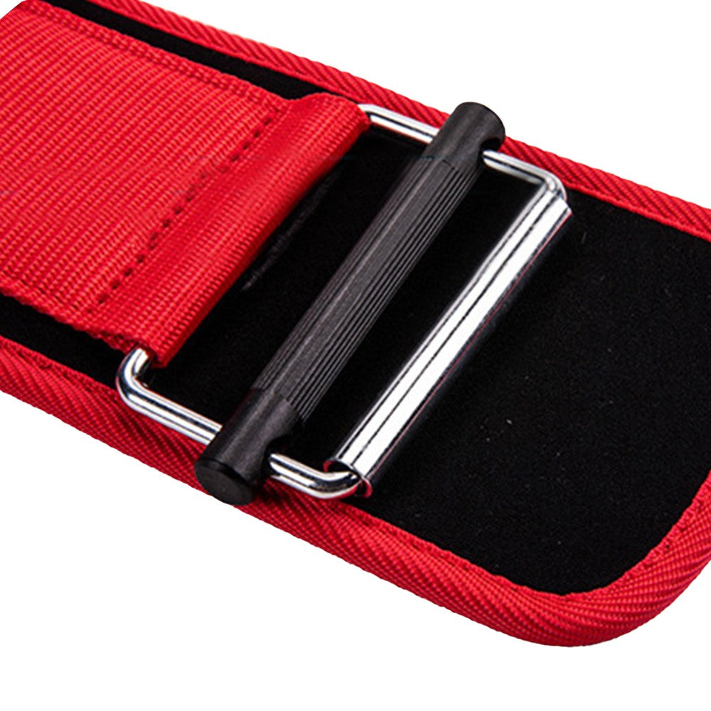 90cm Self Locking Weight Lifting Belt Fitness Support Belt Training Belt Red