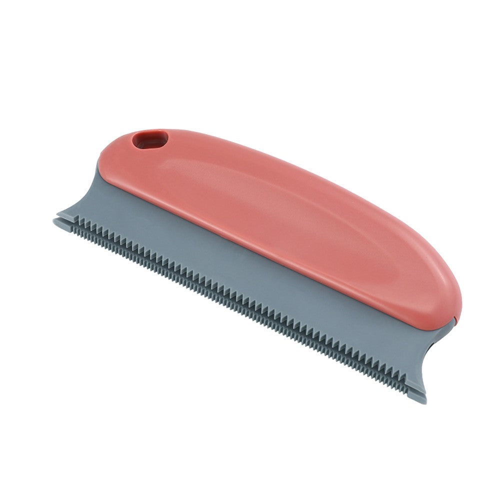 1 X Reusable Pet Hair Remover Brush Pet Fuzz Fur Removal Tool for Couch Carpet Bedding Red