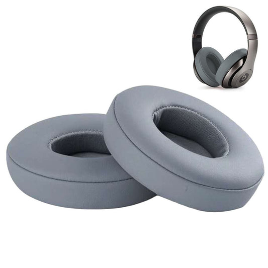 Pair of Replacement Ear Pads Earpads Cushion Cover for Beats Solo 2 Solo 3 Wireless On-Ear Headphone Grey