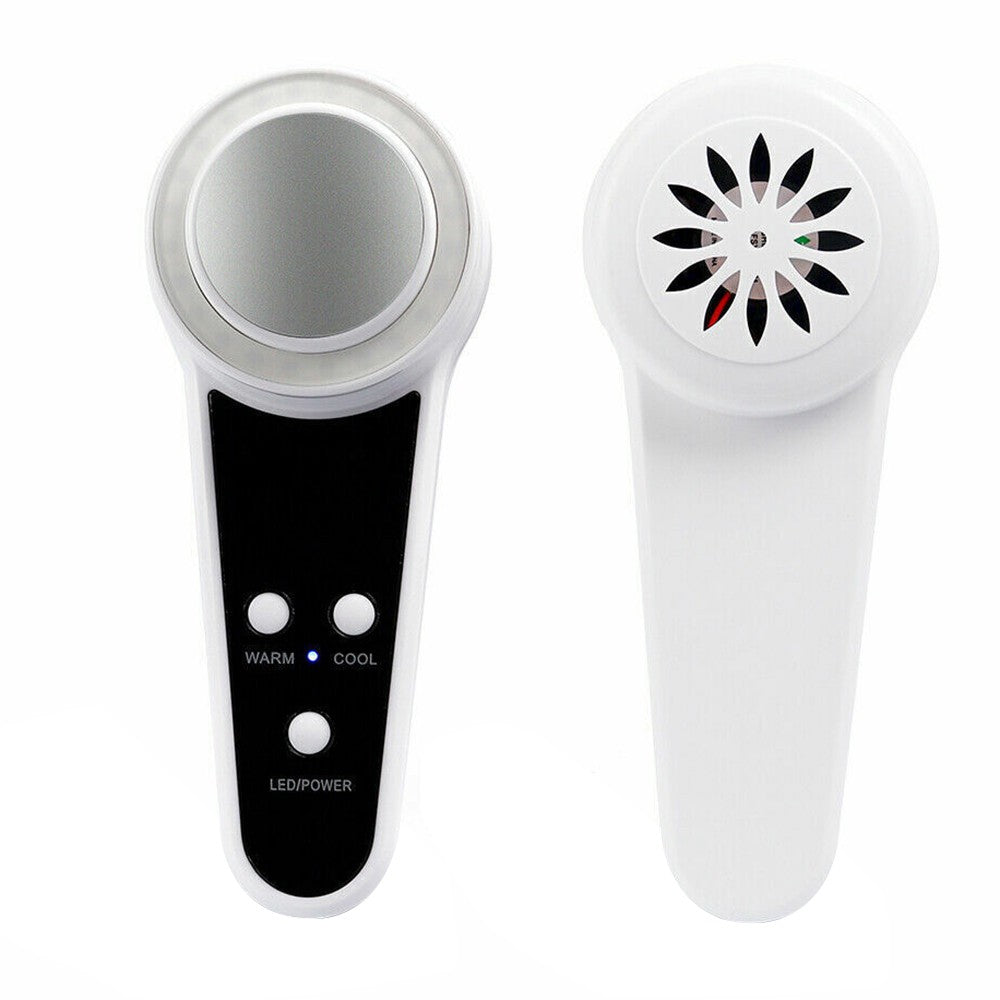 Electric Beauty Device Rechargeable Facial Massager Hot Cold Therapy Anti Wrinkle Device