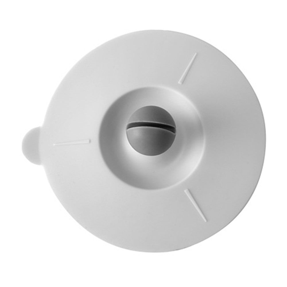 4Pcs Anti Dust Silicone Cup Lid Multicolor Mug Cup Covers with Spoon Holder