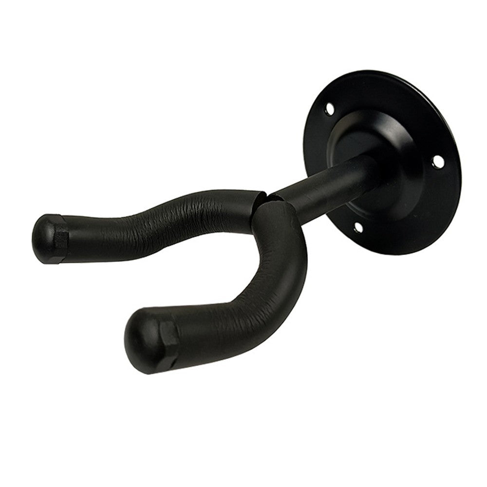2Pcs Round Guitar Wall Mount Hanger Guitar Hook Holder Display Bracket with Screws