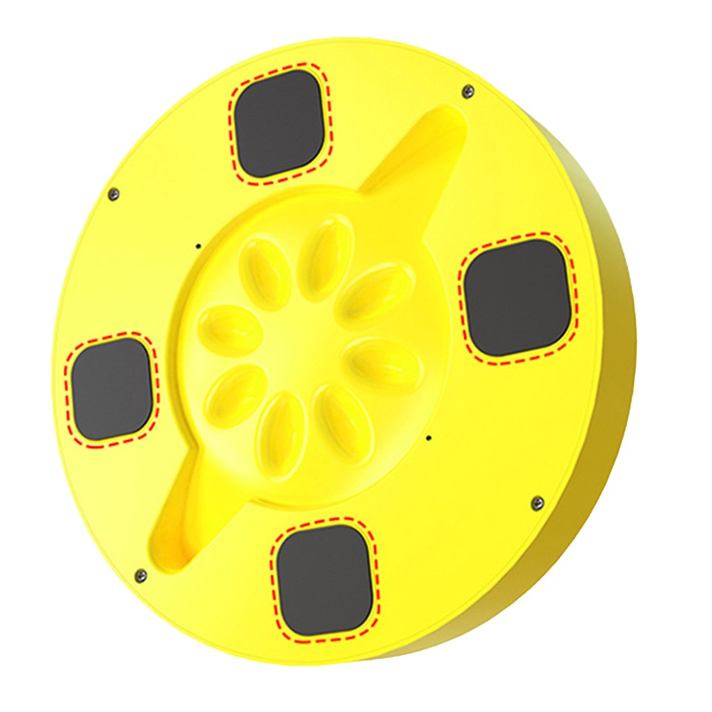 Pet Slow Feeder Bowl Pets Puzzle Toy Interactive Treat Dispenser Pet Bowl Yellow