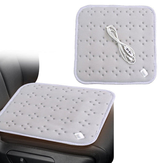 2 X Multipurpose Electric Heating Pad Chair Seat Cushion Pad with 3 Temperature Levels