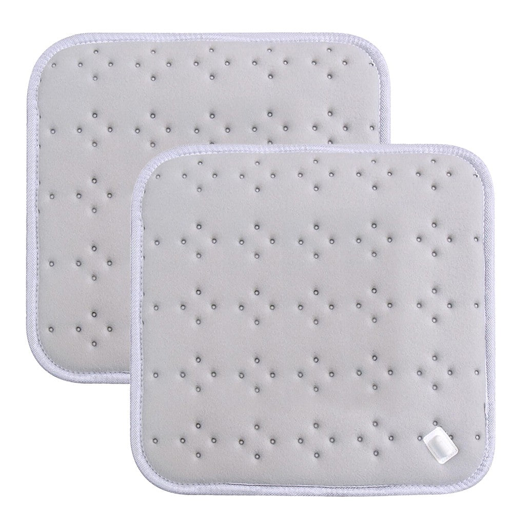 2 X Multipurpose Electric Heating Pad Chair Seat Cushion Pad with 3 Temperature Levels