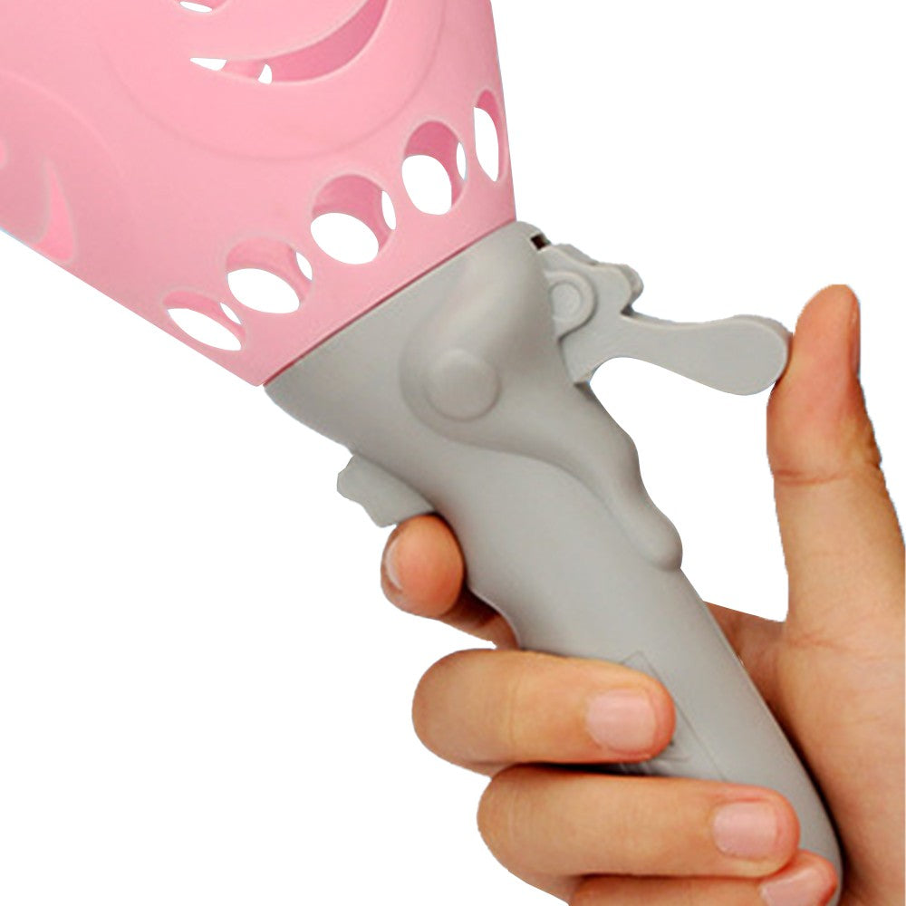 Kids Catch Ball Game with 2 Catch Launcher Baskets and 4 Balls Pink