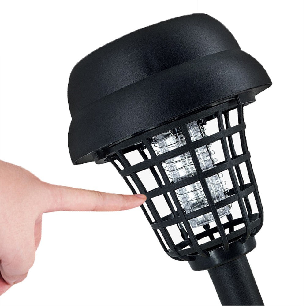 4 X Solar LED Light and UV Mosquito Killer Lamp Mosquito Repeller Zapper Lamp