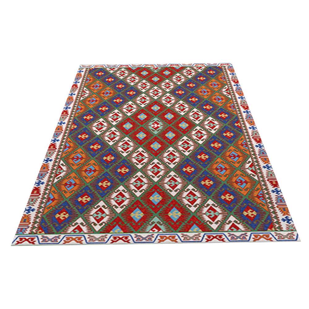 100x120cm Retro Boho Printed Floor Carpets Style 4