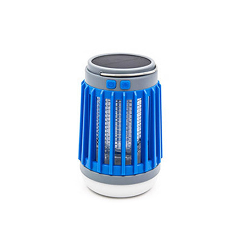 2X Camp Night Light Solar Mosquito Light USB Solar Camping Night Light USB Mosquito Lamp Blue