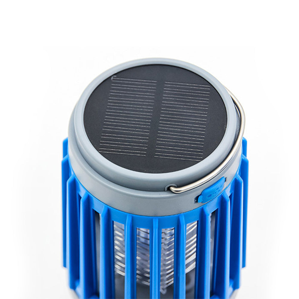 Camp Night Light Solar Mosquito Light USB Solar Camping Night Light USB Mosquito Lamp Blue