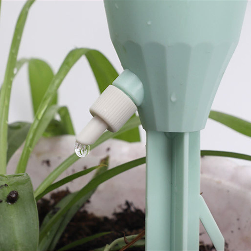 8X Green Plant Automatic Watering Spikes Water Drip Control Water Spikes
