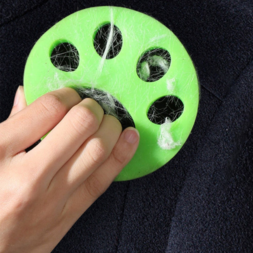 4Pcs Reusable Pet Hair Removers for Laundry Green