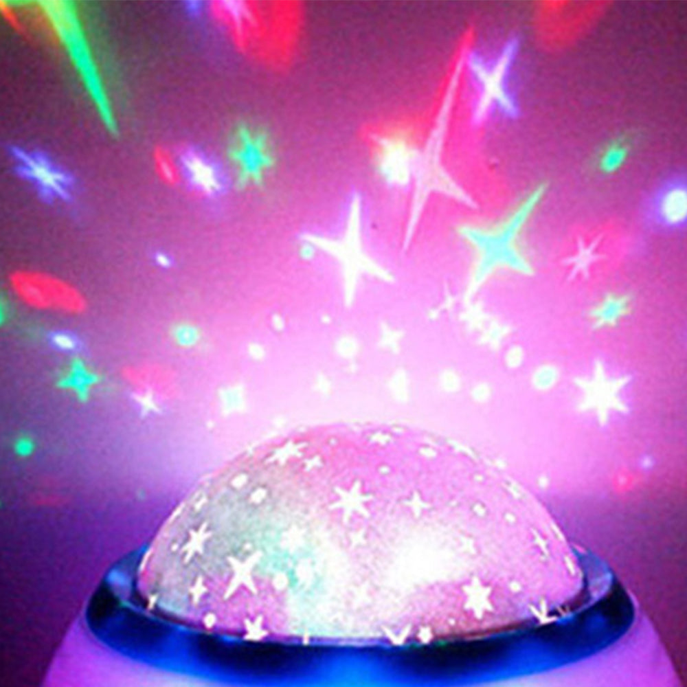 2 X Star Projection Lamp Alarm Clock