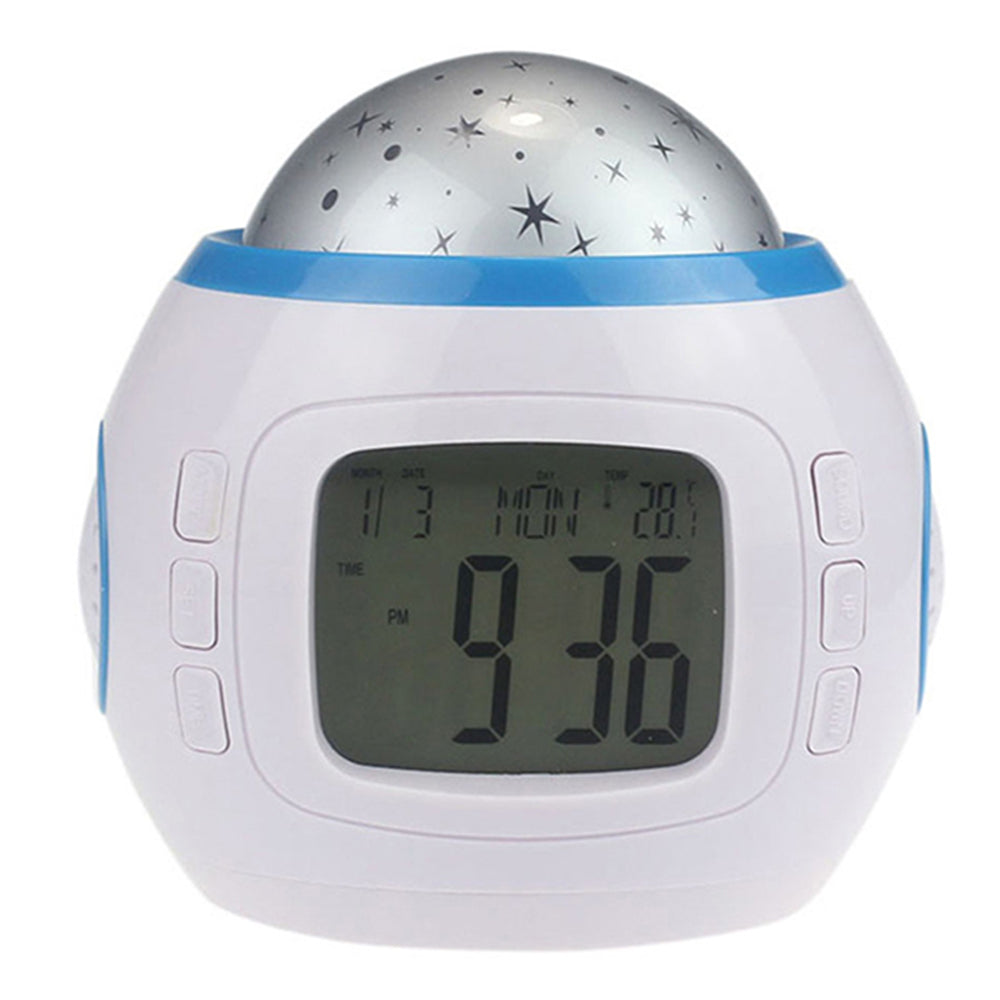 2 X Star Projection Lamp Alarm Clock