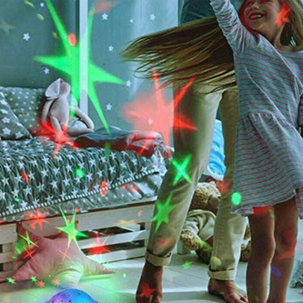 2 X Star Projection Lamp Alarm Clock