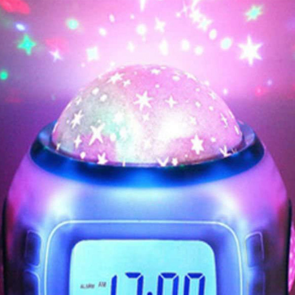 2 X Star Projection Lamp Alarm Clock