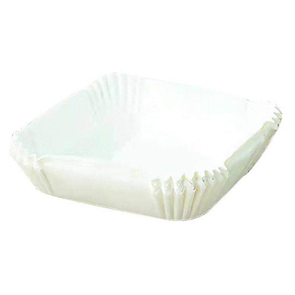 100 Sheets Disposable Square Air Fryer Paper Liner White