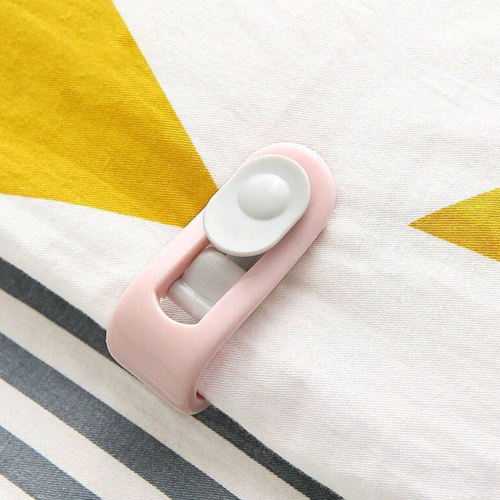 24 X No Pins Quilt Cover Grippers Pink