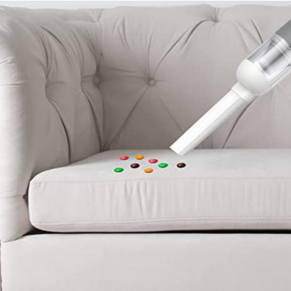 Portable Handheld Vacuum Cleaner White