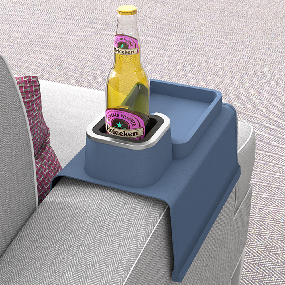 Sofa Arm Tray Couch Cup Holder Sofa Armrest Tray Blue