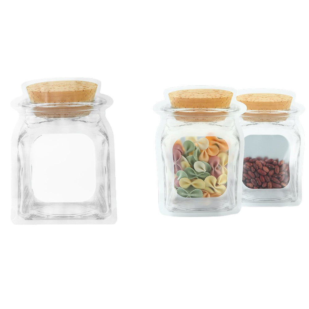 20Pcs Reusable Ziplock Bags Food Storage Bag