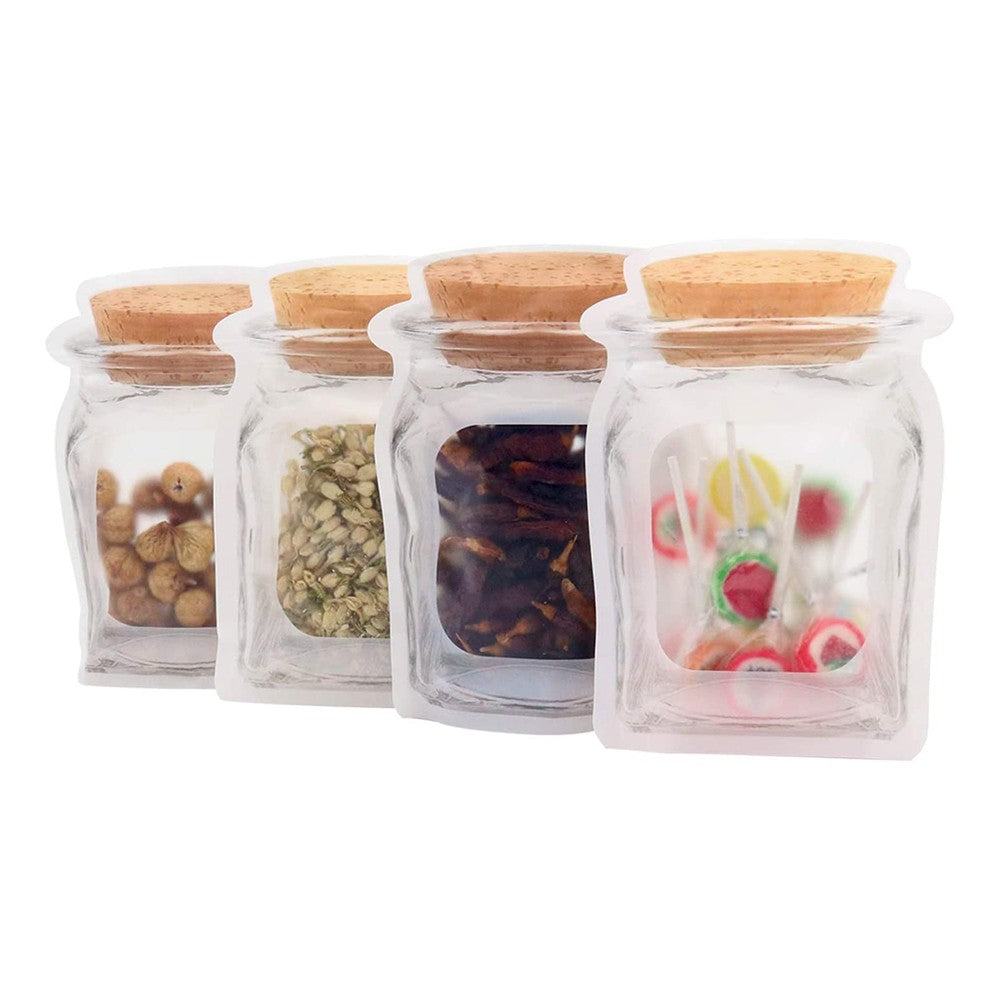 40Pcs Reusable Ziplock Bags Food Storage Bag