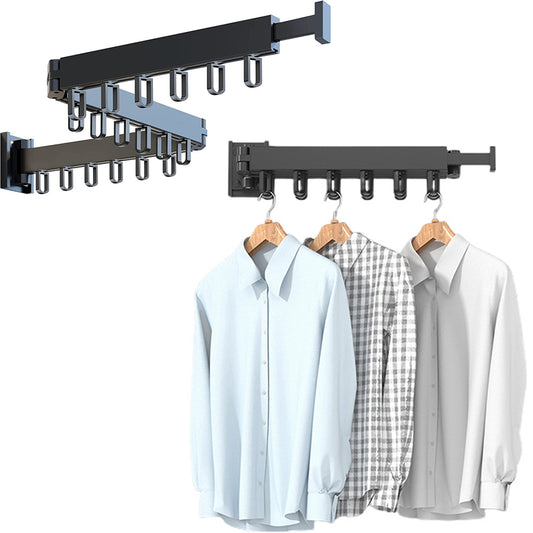 Wall Mounted Folding Clothes Drying Rack Hanger Large Size