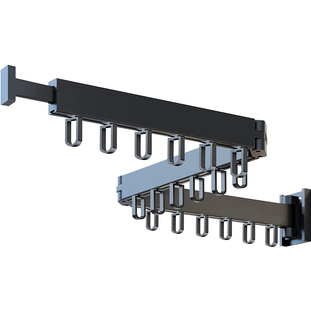 Wall Mounted Folding Clothes Drying Rack Hanger Large Size