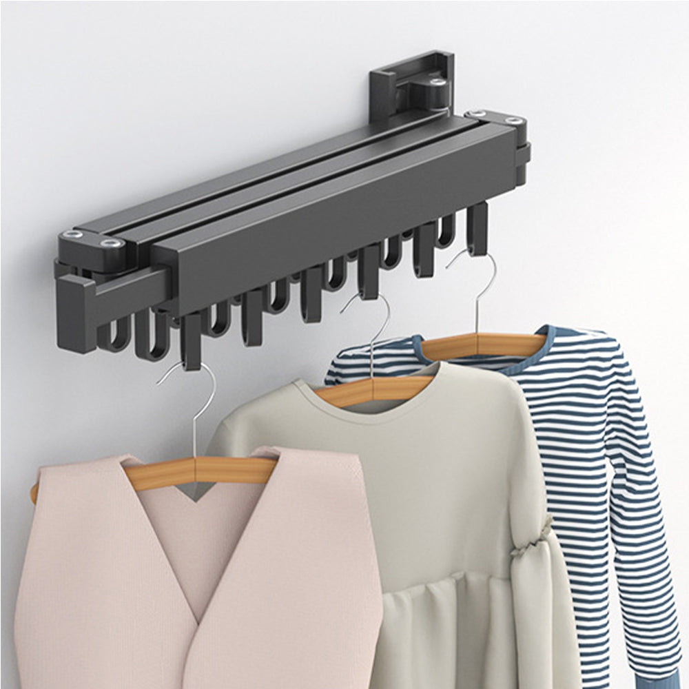 Wall Mounted Folding Clothes Drying Rack Hanger Large Size