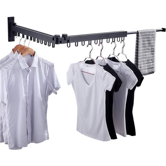 Wall Mounted Folding Clothes Drying Rack Hanger Medium Size