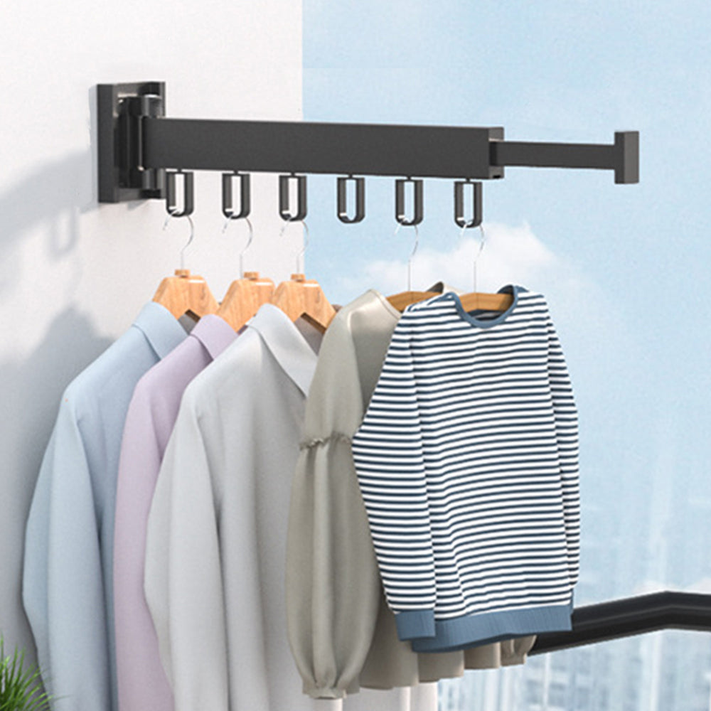 Wall Mounted Folding Clothes Drying Rack Hanger Small Size